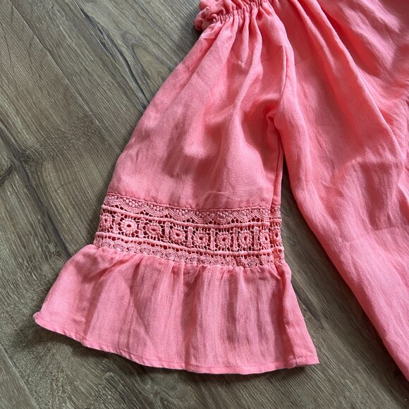 Sophie Rue Coral Top with Bell Sleeves Size M - Picture 5 of 12